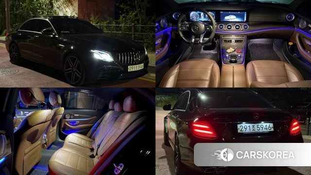 Mercedes-Benz E-Class W213 2019 Черный из Кореи