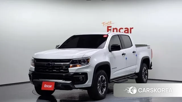 Chevrolet (GM Daewoo) Real New Colorado 2022 Белый из Кореи