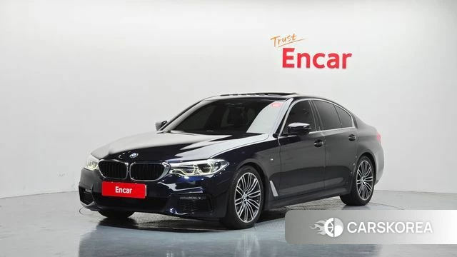 BMW 5 Series (G30) 2019 Черный из Кореи