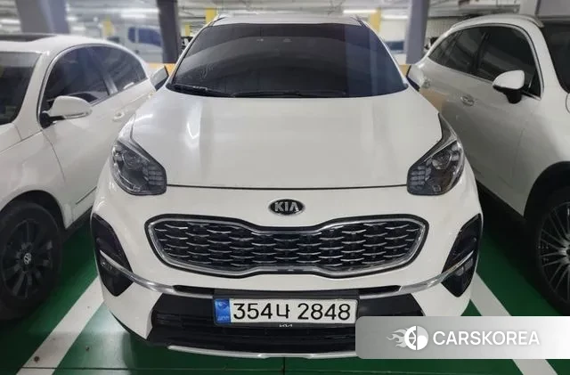 Kia Sportage The Bold 2021 Белый из Кореи