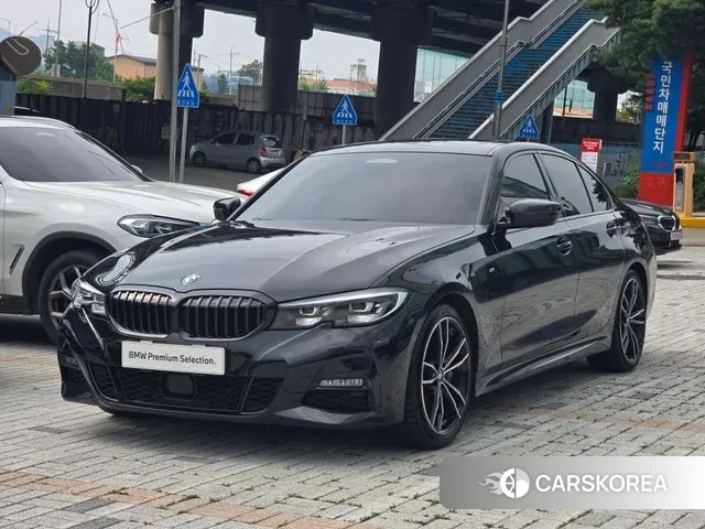 BMW 3 Series (G20) 2022 Черный из Кореи