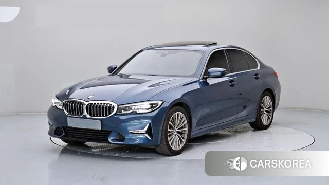 BMW 3 Series (G20) 2020 Синий из Кореи