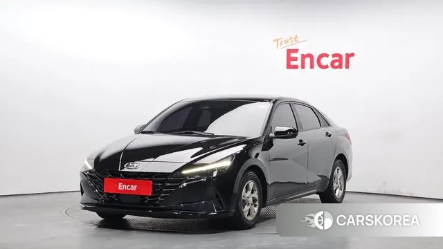 Hyundai Avante (CN7) 2020 Черный из Кореи