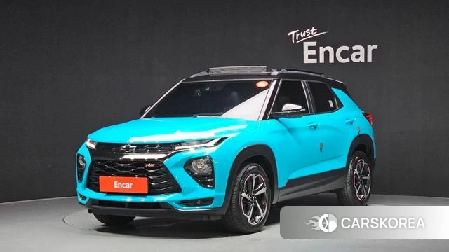 Chevrolet (GM Daewoo) Trailblazer 2020 Небесно-голубой из Кореи
