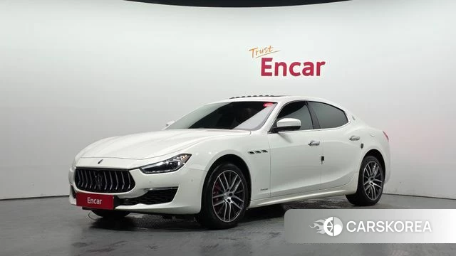 Maserati Ghibli 2020 Белый из Кореи