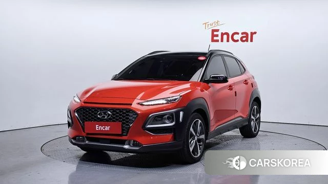 Hyundai Kona 2018 Оранжевый из Кореи
