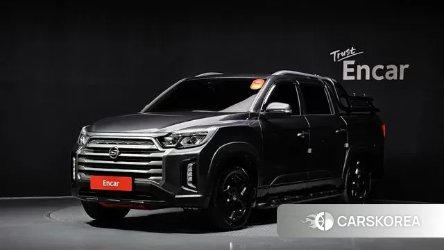 Ssangyong The New Rexton Sport 2021 Серый из Кореи