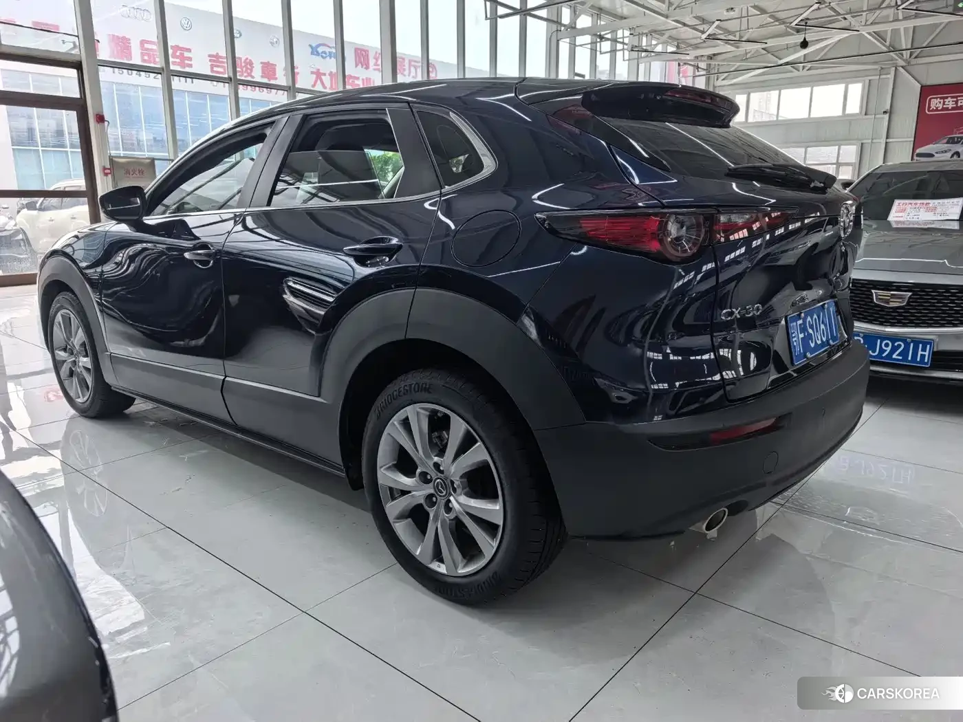 Mazda CX-30 2022 Синий из Китая