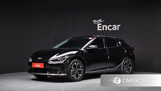 Kia EV6 2023 Черный из Кореи