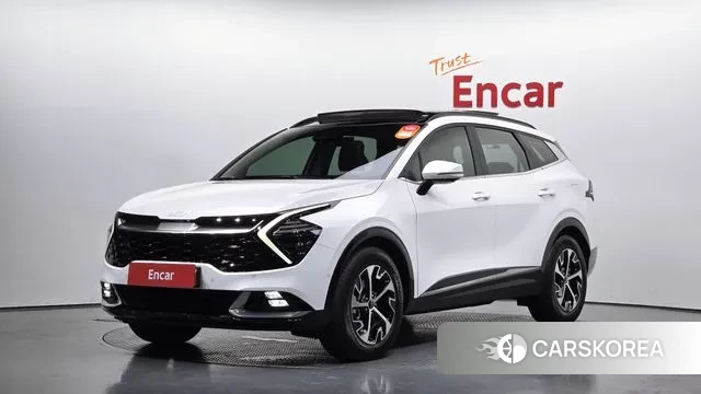 Kia Sportage 5th Generation Hybrid 2022 Белый из Кореи