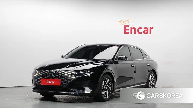 Hyundai The New Grandeur IG Hybrid 2022 Черный из Кореи