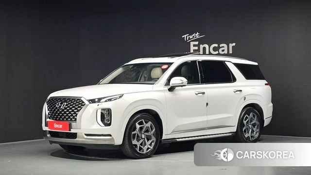 Hyundai Palisade 2022 Белый из Кореи