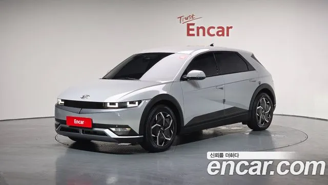 Hyundai Ionic 5 2021 Серебристо-серый из Кореи