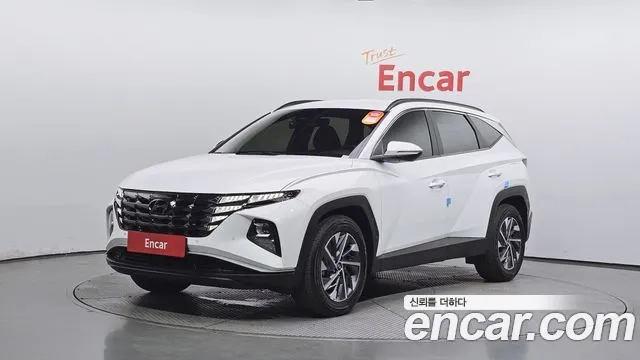 Hyundai Tucson (NX4) 2021 Белый из Кореи