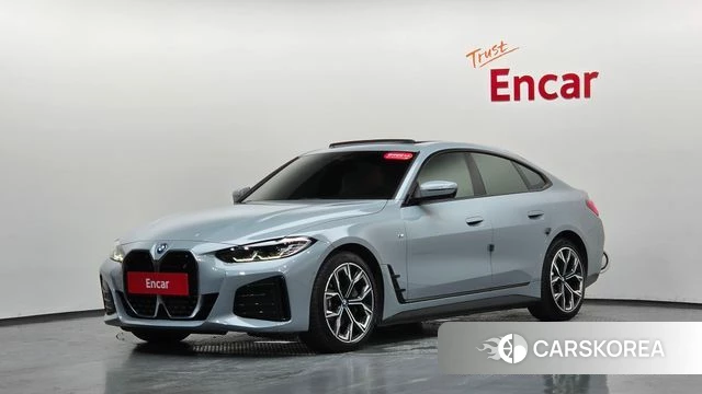 BMW i4 2022 Серебристо-серый из Кореи