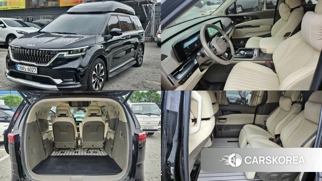 Kia Carnival 4th generation 2022 Черный из Кореи