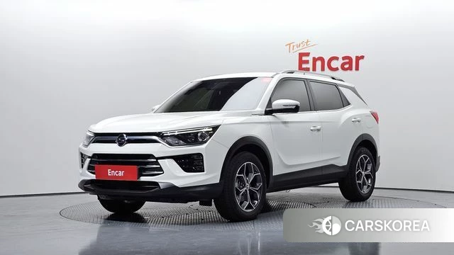 Ssangyong Beautiful Korando 2021 Белый из Кореи