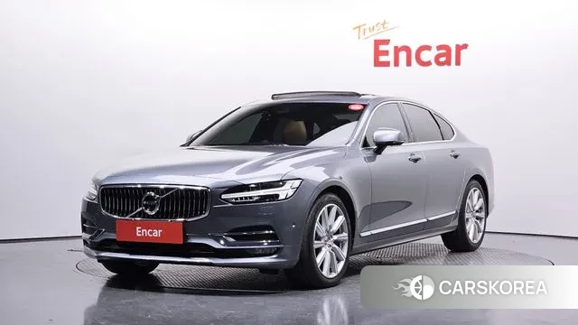 Volvo S90 2018 Серый из Кореи