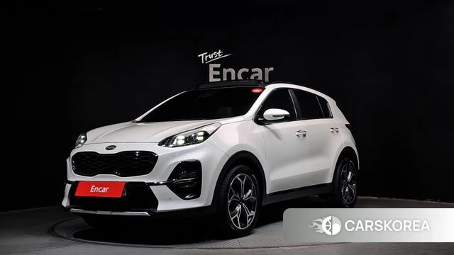Kia Sportage The Bold 2019 Белый из Кореи