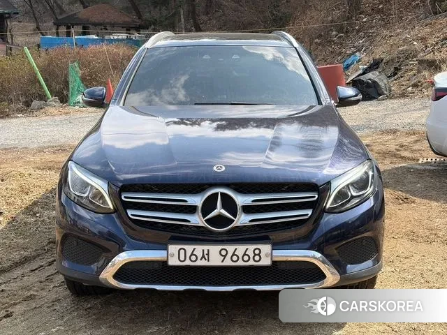 Mercedes-Benz GLC-Class X253 2018 Синий из Кореи