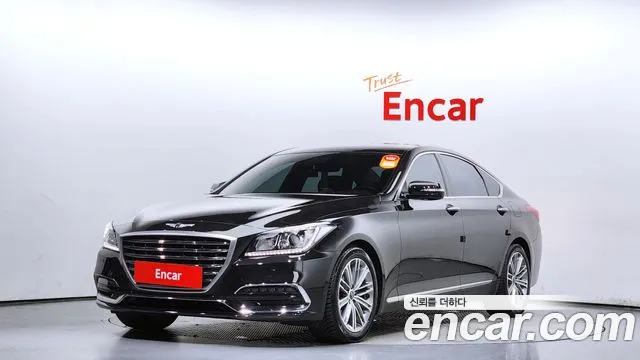 Genesis G80 2018 Черный из Кореи
