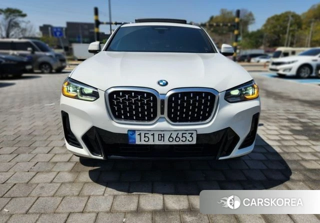 BMW X4 (G02) 2023 Белый из Кореи