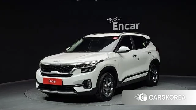 Kia Seltos 2021 Белый из Кореи