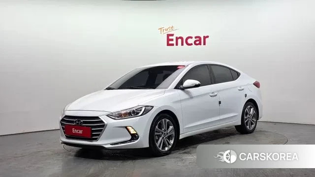 Hyundai Avante AD 2018 Белый из Кореи