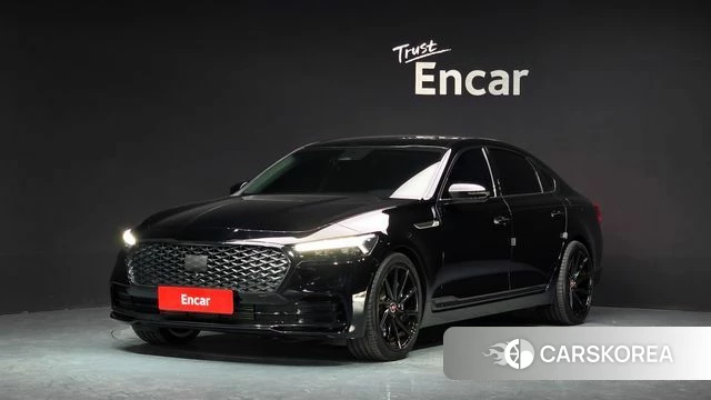 Kia The New K9 2nd generation 2021 Черный из Кореи