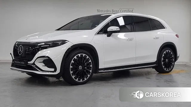 Mercedes-Benz EQS SUV X296 2024 Белый из Кореи