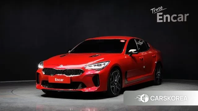 Kia Stinger Meister 2021 Красный из Кореи