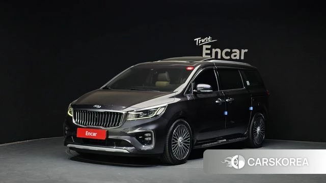 Kia The New Carnival 2018 Черный из Кореи
