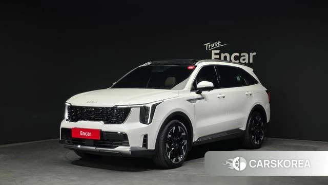 Kia The New Sorento 4th Generation 2023 Белый из Кореи