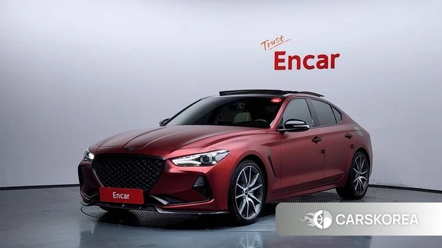 Genesis G70 2019 Красный из Кореи