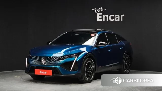 Peugeot 408 2023 Синий из Кореи