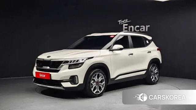 Kia Seltos 2021 Белый из Кореи