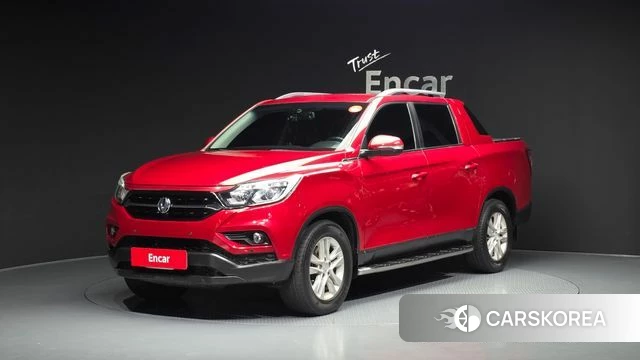 Ssangyong Rexton Sports 2018 Красный из Кореи