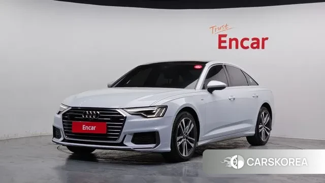 Audi A6 (C8) 2021 Белый из Кореи