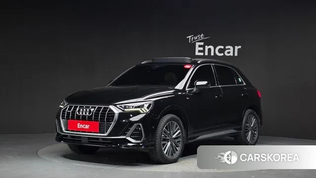 Audi Q3 (F3) 2022 Черный из Кореи