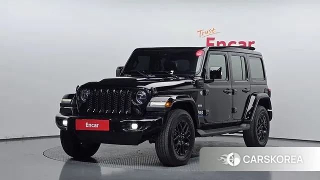 Jeep Wrangler (JL) 2022 Черный из Кореи