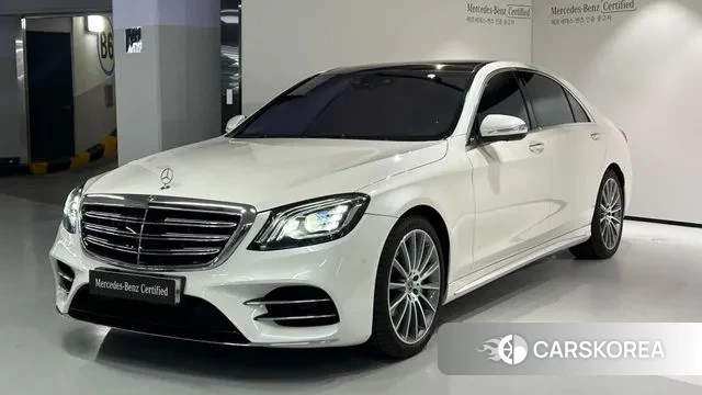 Mercedes-Benz S-Class W222 2020 Белый из Кореи