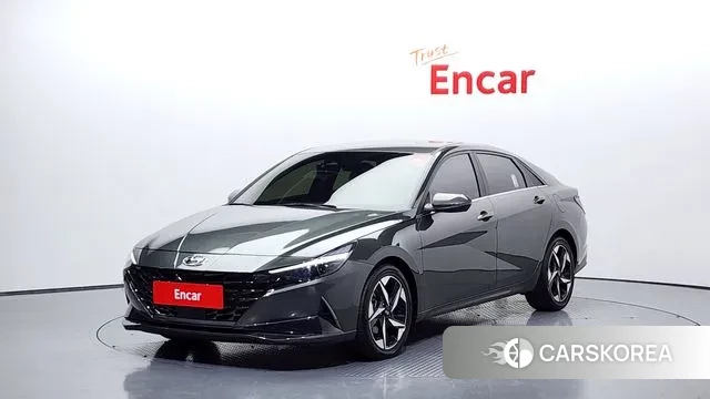 Hyundai Avante Hybrid (CN7) 2020 Серый из Кореи