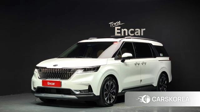 Kia Carnival 4th generation 2020 Белый из Кореи