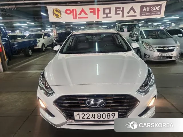 Hyundai Sonata New Rise 2018 Белый из Кореи