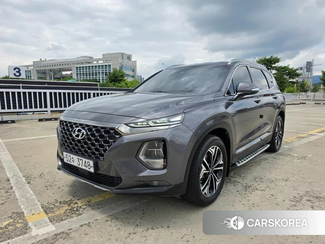 Hyundai Santa Fe TM 2018 Серый из Кореи
