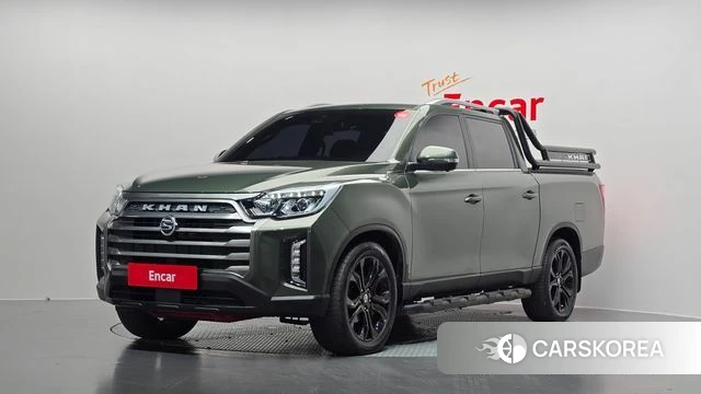 Ssangyong The New Rexton Sports Cannes 2022 Зеленый из Кореи