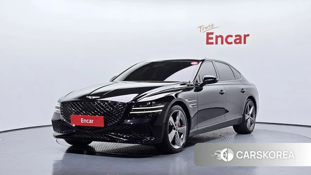 Genesis G80 (RG3) 2023 Черный из Кореи