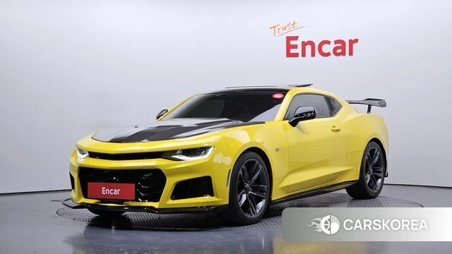 Chevrolet (GM Daewoo) All New Camaro 2018 Желтый из Кореи