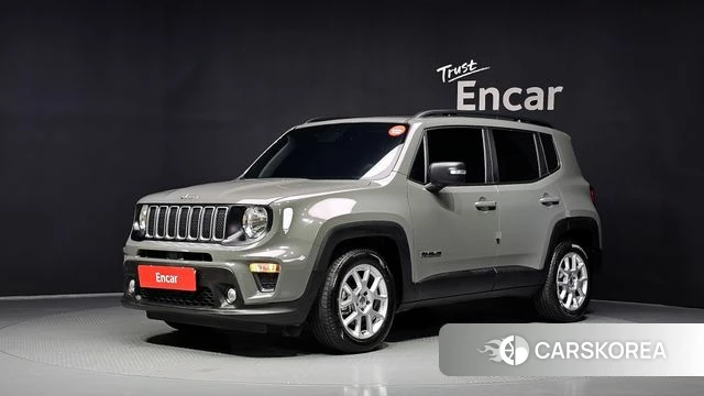 Jeep Renegade 2022 Серый из Кореи