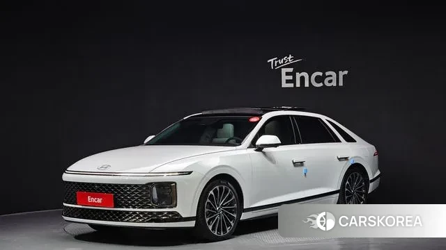 Hyundai Grandeur (GN7) 2023 Белый из Кореи